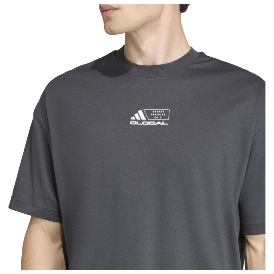 Adidas Ανδρική κοντομάνικη μπλούζα Oversized Power Graphic Tee